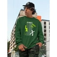 thumbnail image 2 of Los Angeles Dream City Graffiti Sweatshirt Men -Image by Shutterstock, Male 4X-Large, 2 of 4