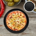 thumbnail image 4 of Miangastore Versatile Microwave Pizza Crisper Pan Non-Stick Pizza Pan Round Pizza Pan Microwave Oven Baking Tray Pie Tray for Kitchen, 4 of 7