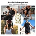thumbnail image 5 of Uemuo Lovely Avocado Pattern Men's Sleeveless T-Shirt,Muscle Athletic Tank Top, Moisture-wicking Quick-dry Breathable Classic Tee Top for Gym Run Outdoor Sports-, 5 of 8