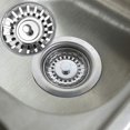 thumbnail image 4 of 2 coladores de fregadero de cocina, tapones para cestas de colador, ranuras de drenaje, universales, 4 of 5