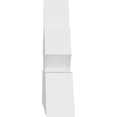 thumbnail image 3 of 60"W x 17 1/2"H x 4"D x 6"F, 7/12 Pitch, Richland Architectural Grade PVC Gable Bracket, 3 of 8