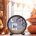 thumbnail image 4 of Calendario de Cuenta Regresiva de Madera Sincero Decoración de Halloween con Soporte y Adhesivo, 4 of 10