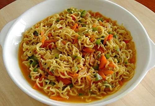 Instant 2 Minute MAGGI Noodles Chicken Flavor (Pack Of 10 x 80g EA) Enjoy your Chicken flavoured noodles, To boost the goodness in your bowl ... HALAL