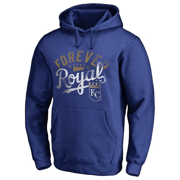 Men's Royal Kansas City Royals Hometown Collection Forever Royal Pullover Hoodie