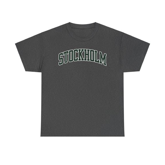 Stockholm Shirt Gifts Tshirt Crew Neck Short Sleeve