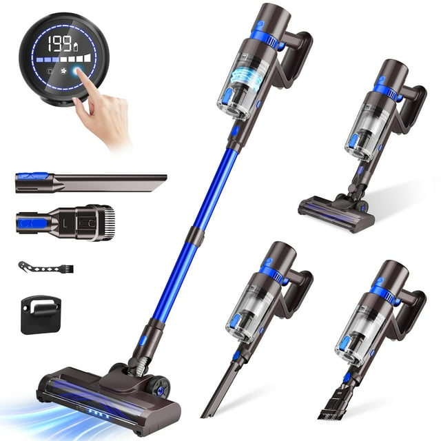 Aspirador inalámbrico KCLASO 550W 45KPA con batería de 2500mAh