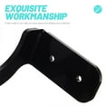 thumbnail image 3 of ELAYARD 4Pairs Acrylic Baseball Bat Wall Mount Rack Sturdy Metal Holder for Display and Storage, 3 of 8