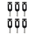 thumbnail image 1 of Tremolo Saddles,6Pcs Electric Guitar Tremolo Bridge Saddle Tremolo Bridge Saddle Streamlined Design, 1 of 14