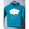 thumbnail image 3 of Happy Cloud Raining Hoodie Toddler -Image by Shutterstock,  2 Toddler, 3 of 4