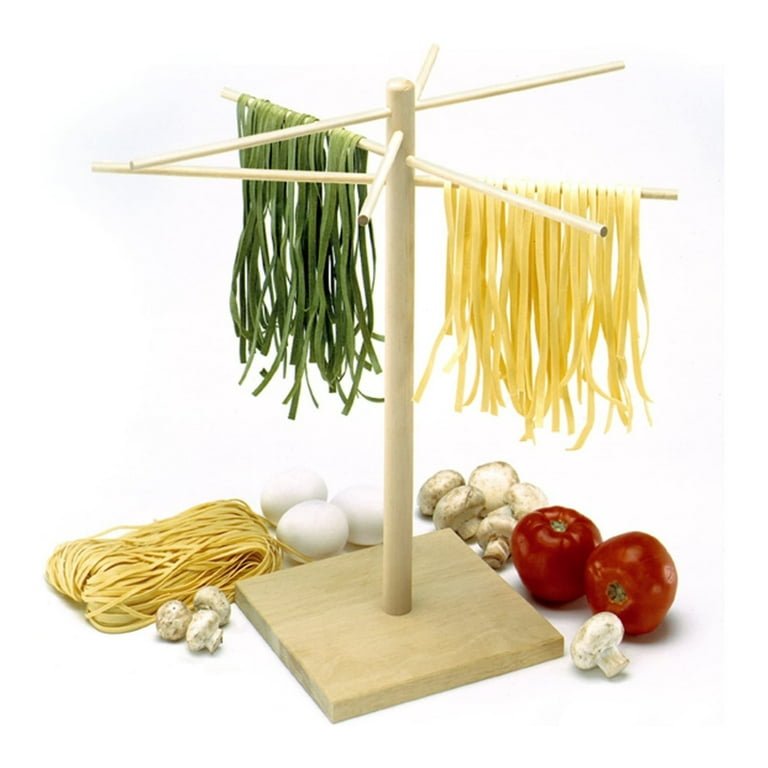 3D file Wooden Collapsible Pasta & Spaghetti Drying Rack 🪵・3D printer  design to download・Cults