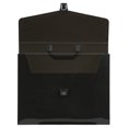 thumbnail image 3 of JAM Paper Plastic Buckle Portfolio, 12x9.5x1.5, 1/Pack, Black, 3 of 5