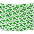 thumbnail image 2 of Coolnut St. Patrick's Day Clover Tapestry Washable Polyester Art Wall Hanging Blanket for Living Room Bedroom Dorm Party, 80 x 60 Inch Home Decor Gifts, 2 of 7