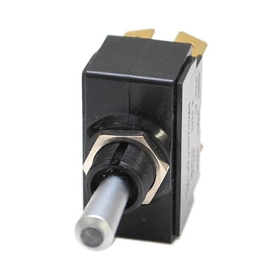 Carling Boat Toggle Switch 1023 R | Momentary On/Off 18 Volt Amber