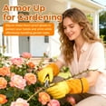 thumbnail image 4 of Gardening Gloves Women Men,Thorn proof Rose Pruning Heavy Duty Gauntlet, Best Garden Gifts for Gardener, 4 of 6