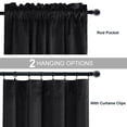 JIUZHEN Velvet Blackout Curtains for Bedroom - 84 inches Thermal ...