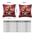 thumbnail image 4 of Throw Pillow Covers 12"x12" Inch, Hazbin Hotel Decorative Pillow Case for Sofa Couch Chair Bedroom Modern Decor, 4 of 7
