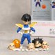 thumbnail image 2 of Dragon Ball Son Gohan Battle Combat ropa versión SHF modelo coleccionable muñeca figura de acción juguete Gao Jinjia LED, 2 of 2