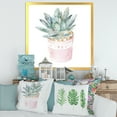 thumbnail image 3 of Designart 'Succulent and Cactus House Plants II' Farmhouse Framed Art Print, 3 of 4