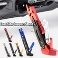 thumbnail image 3 of Black Universal Aluminum Adjustable CNC Kickstand Foot For Motorcycle Stand C09C, 3 of 8