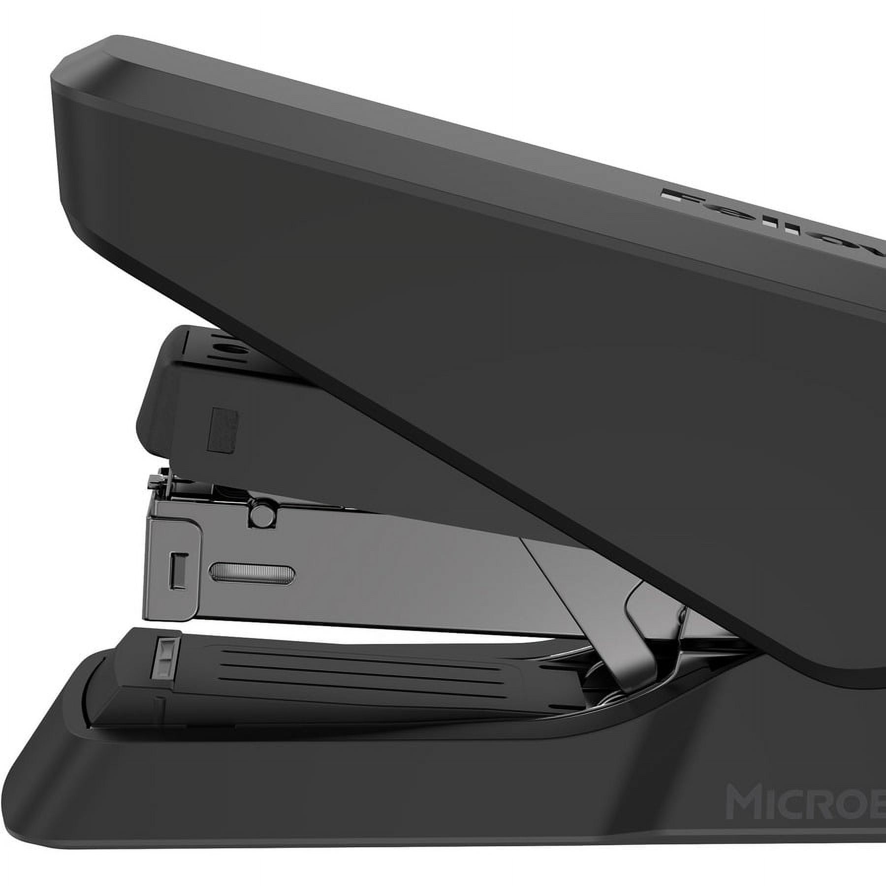 Fellowes® EasyPress Half Strip Stapler, 40 Sheet Capacity, Black, EA (FEL5014401)