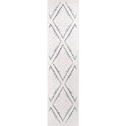 My Texas House Calla 2' X 8' Skyview Damask Runner Rug