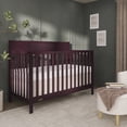 thumbnail image 2 of Dream On Me Ivy 5 in 1 Convertible Full-size Crib, Greenguard Gold & JPMA Certified, Converts from Baby Crib to Toddler Bed, Day Bed, Kids Bed and Full-size Bed, Auburn, 2 of 11