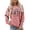 A-Pink, variant on Tiweut Sweatshirt Women Letter Print Sweatshirt Long Sleeve Loose Pullover Crew Neck Lady Tops