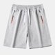 thumbnail image 1 of Fiudx Pantalones Cortos Deportivos para Hombre, Transpirables y Ligeros, con Bolsillos con Cremallera, Estilo Corto, Perfectos para Gimnasio, Correr y Nadar, Ideales para Un Estilo de Vida Activo, Ro, 1 of 3