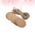 thumbnail image 2 of Miangastore 500PCS Blank Round Lace Baking Dessert Tag Handmade Product Bookmark Tag, 2 of 9