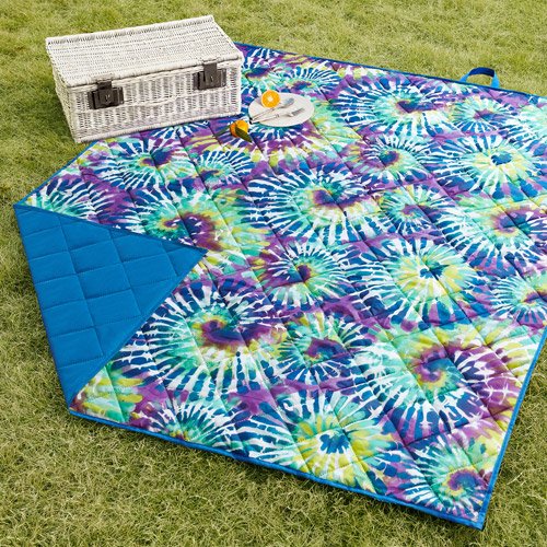 Mainstays Tie Dye Lawn Blanket