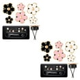 thumbnail image 2 of Decodeary 6pcs Enjoy Clean And Fresh Atmosphere In Car With Air Purifying Air Freshener white pink black 2Set, 2 of 6