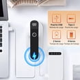 thumbnail image 3 of JESWO Quita Pelusa para Ropa, Quitapelusas el&eacute;ctrico, Removedor de Pelusa El&eacute;ctrico por USB Recargable, 2 Cabezales de Recambio, para Ropa,Su&eacute;ter, Sof&aacute;,Mant, 3 of 7
