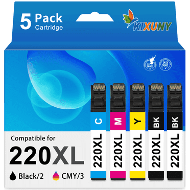 10-Pack Ink Cartridges For Canon PIXMA MX860 & MX870 - PGI-220 Black, CLI-221 Color 14 thumbnail image