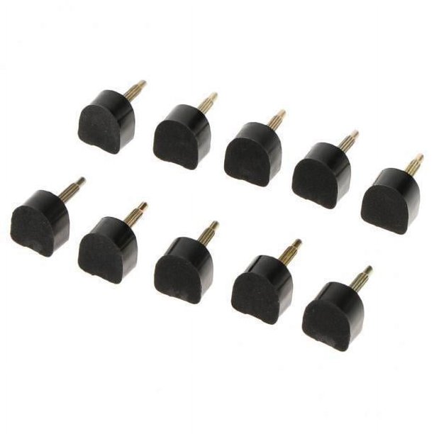 3x10 pares de zapatos de tacón alto, puntas de reparación DIY, reemplazo de zapatos, clavo fino de 10mm 3 piezas