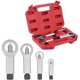 thumbnail image 1 of Divisor de tuercas para automóvil de 4 piezas: extractor de tuercas resistente, separador de pernos para quitar tuercas rotas y dañadas, 1 of 5