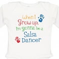 thumbnail image 4 of Inktastic Salsa Dancer Future Boys or Girls Long Sleeve Baby Bodysuit, 4 of 5