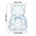 thumbnail image 2 of Taotanxi Bear Shaped Candy Boxes, 12Pcs Cute Small Candy Boxes Clear Plastic Bear Container for Shower Birthday Party Favors, 2 of 8