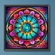thumbnail image 1 of Cuadros Decorativos 5D bricolaje ronda completa taladro diamante pintura Mandala Kit decoración del hogar (sz4297) Wdftyju  embutido en tela, 1 of 1