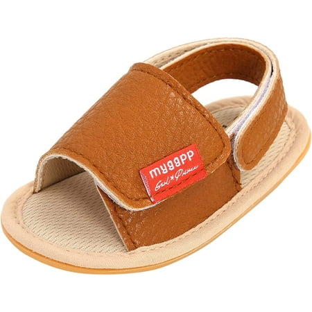 

QWZNDZGR Baby Girls Boys Sparkly Bowknot Sandals T-Strap Flip Flops Toddler First Walker Crib Dress Girls Shoes For Summer