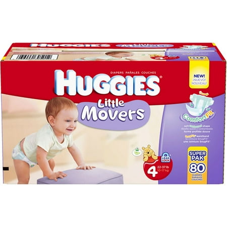 HUGGIES - Little Movers Diapers (Choose Your Size)