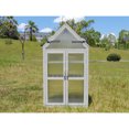 thumbnail image 2 of Small Greenhouse with Adjustable Shelves - Sliding Wall Brackets for Uneven Walls - Indoor Use - Versatile Plant Stand, 2 of 6