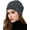Dark Grey, variant on Rhinestone and Pearl Beanie for Women - Lightweight Sparkly Slouchy Skull Cap, Fashion Beanies Hats for Spring Fall
