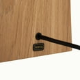 thumbnail image 3 of Obelisk Table Lamp - Natural Ash Wood Finish White Cotton-Linen Shade, 3 of 10