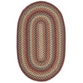 thumbnail image 2 of SAFAVIEH Braided Claes Bordered Reversible Area Rug, Brown/Rust, 4' x 6' Oval, 2 of 11