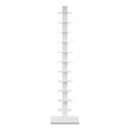 thumbnail image 3 of SEI Furniture Modern 65.25 Inch 12 Shelf Spine Floating Book Tower, White, 3 of 3