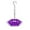 PURPLE, variant on New Hexagonal Hummingbird Water Dispenser Hummingbird Feeder Hanging Flower Bird Feeder, Water Pipe Feeding (green)