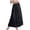 A-Black1069, variant on Wxolcjlv Womens Crinkle Tiered Maxi Skirt Elastic Waist Ruffled Layered Beach Daily Skirts