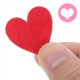 thumbnail image 3 of unbranded 200Ud Adornos De Fieltro Corazón Para Creativa En Bodas Y Fiestas, 3 of 6