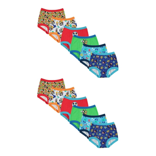 Toddler Boy Character Training Pants 12Pack, Sizes 2T4T