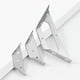 thumbnail image 4 of unbranded 12Ud Fijador De En Ángulo Trapezoidal Plata Resistente Para Montaje En Pared, 4 of 8